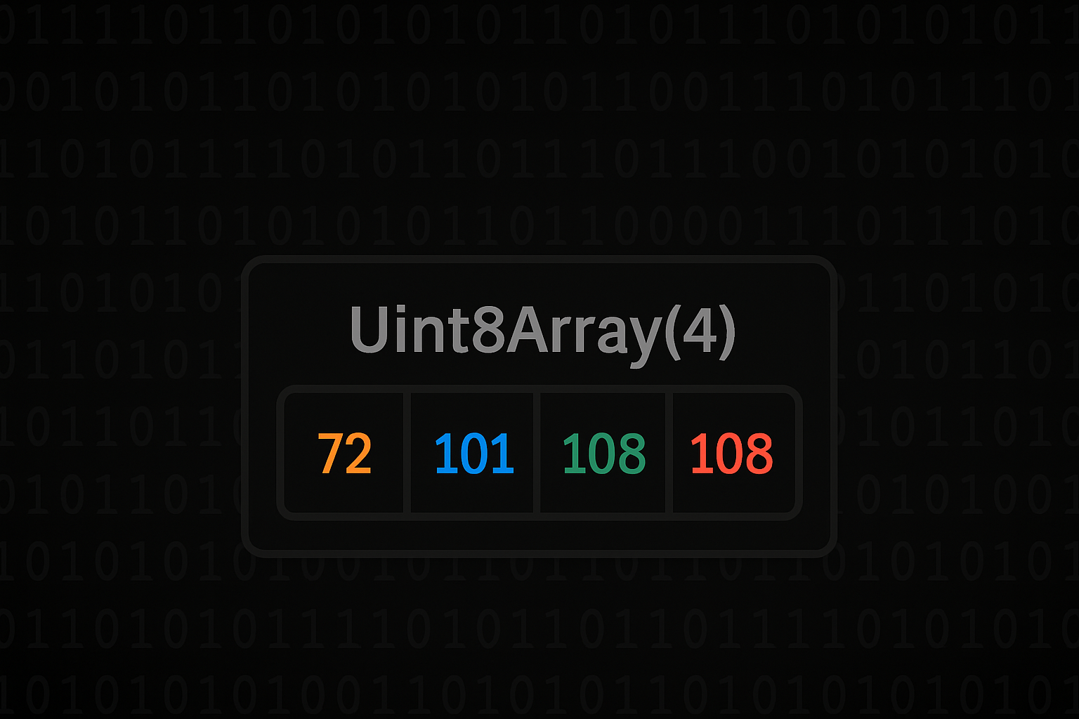 ArrayBuffer and TypedArray